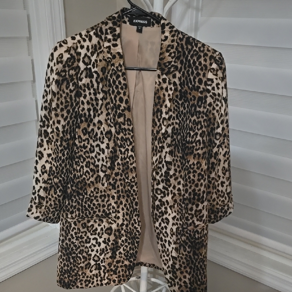 Express Leopard Print Women's Jacket
